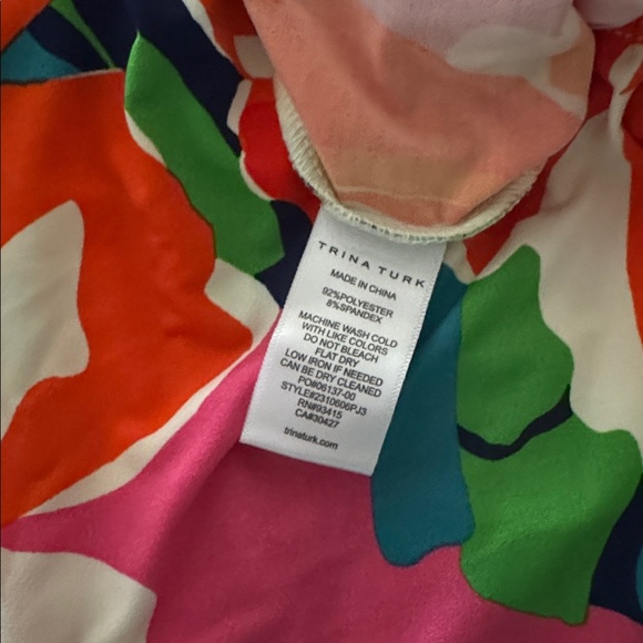 Trina Turk Jumpsuit Floral new size small - Picture 6 of 7